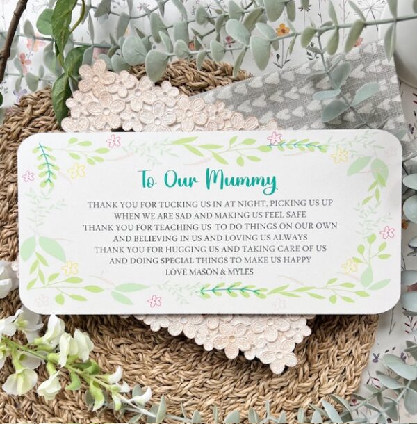 A Poem For Our (My) Mummy Sign (PR) - Image 5