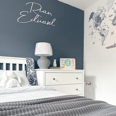 EXTRA LARGE 80cm Decorative Wooden Sign in SCRIBBLE Font