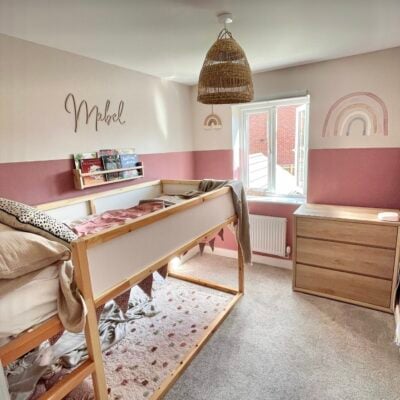 Girl's Bedroom Decor Wooden Name Sign SCRIBBLE FONT