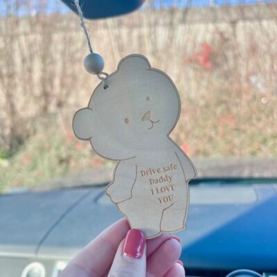 Drive Safely Daddy - Car Ornament Charm