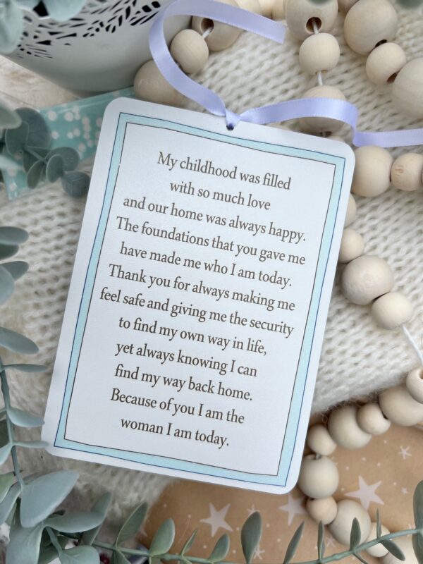 Because Of You Dad Hanging Plaque (PR) - Image 2