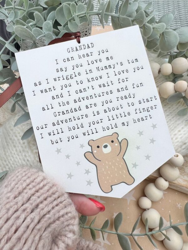 Grandparent You Will Hold My Heart Plaque (PR)