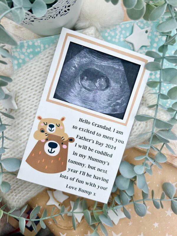 See You Soon Grandad To Be Father's Day Magnet Scan Frame (PR) - Image 4
