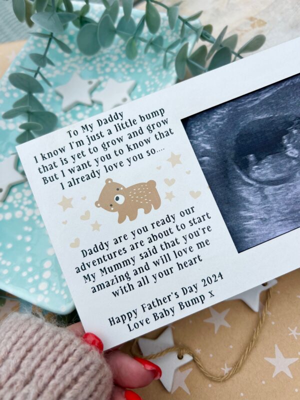 I Already Love You So Daddy To Be Father's Day 2025 Magnet Scan Frame (PR)