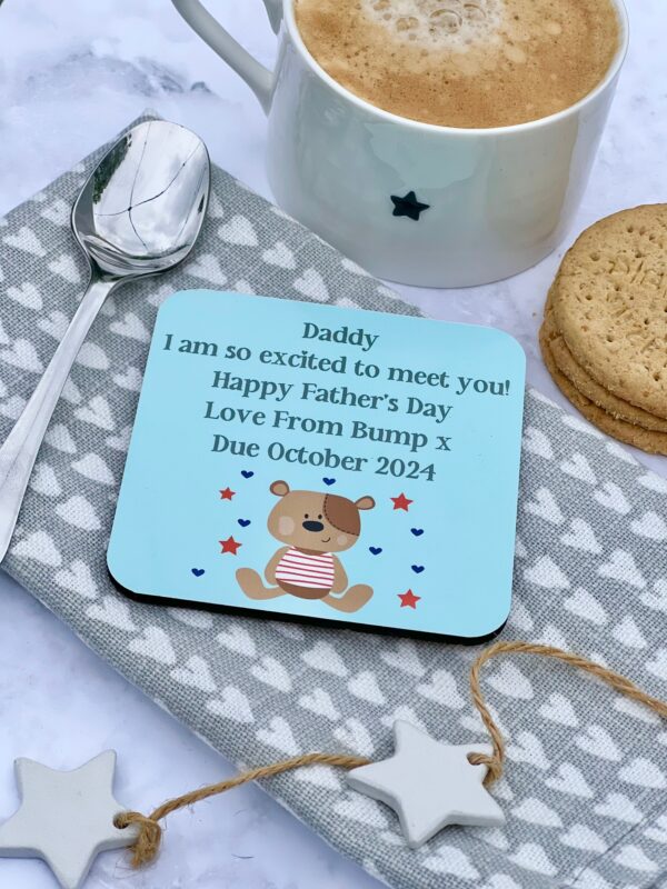 Daddy To Be Father's Day Coaster