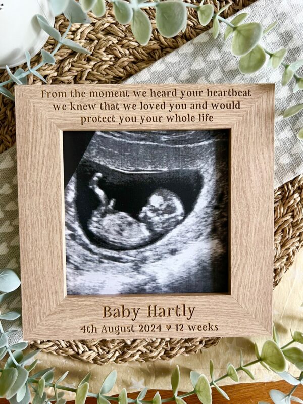 Love & Protect You Baby Scan Frame - Image 4