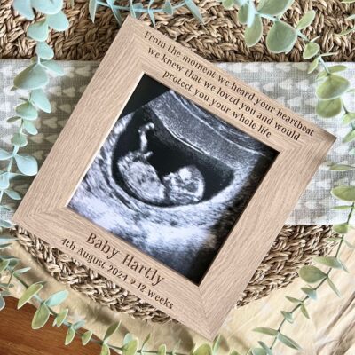 Love & Protect You Baby Scan Frame