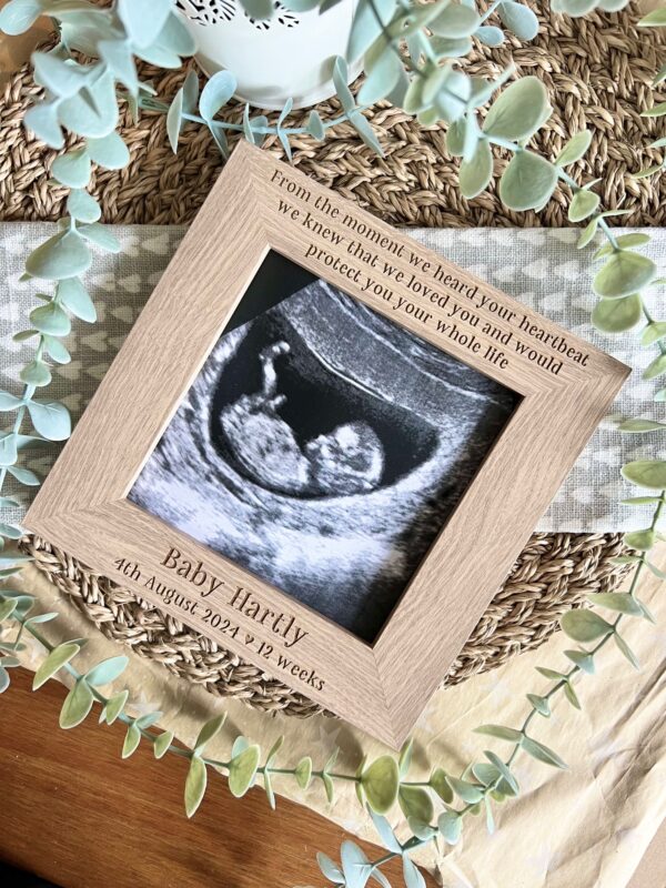 Love & Protect You Baby Scan Frame