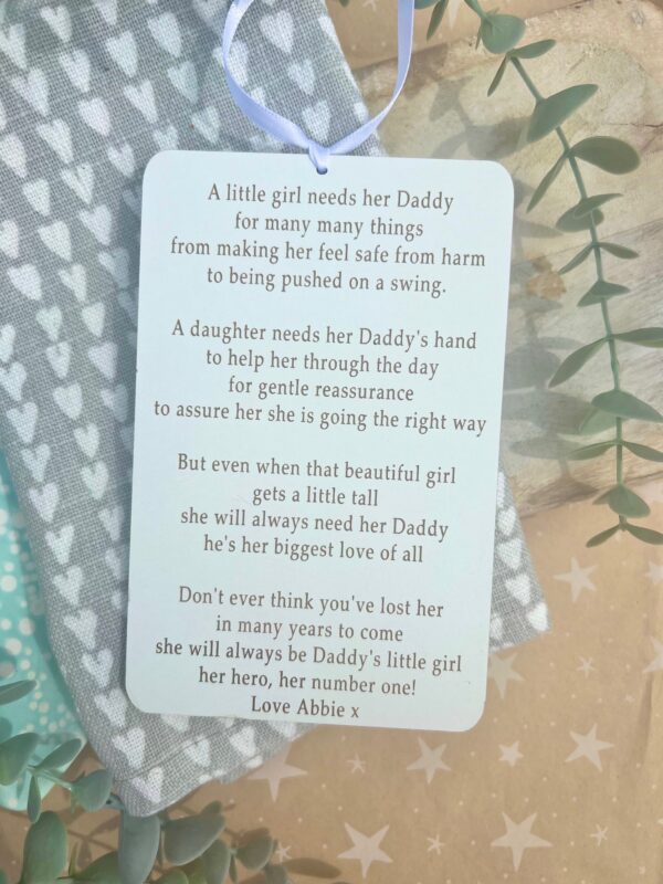 A Daughter Needs Her Daddy Hanging Plaque (WH) - Image 2