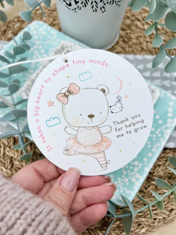 Big Heart Shape Tiny Minds Teacher Gift, Thank You Teacher Gift (PR)
