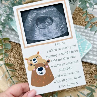 Grandparent To Be See You Soon Magnet Scan Frame (PR)