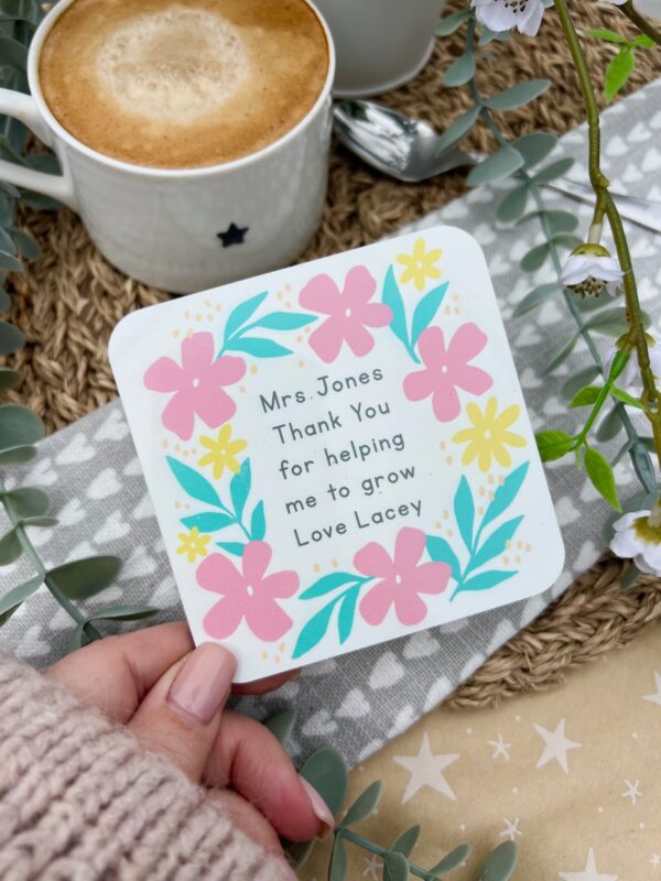 Helping Me To Grow Coaster