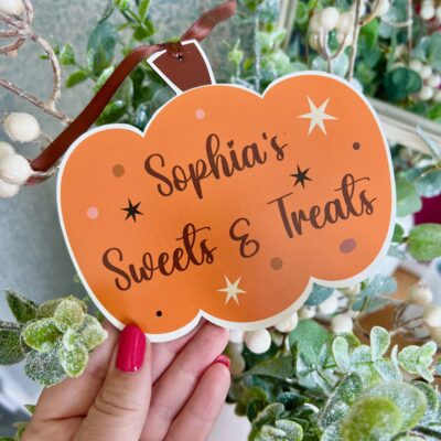 Trick or Treat Bag Tag Name (PR)