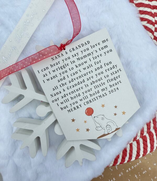 Can You Hear Me Grandparents CHRISTMAS 2024 Decoration (PR) - Image 2