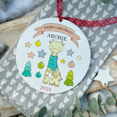 Merry Christmas To You Personalised Christmas Decoration (PR)