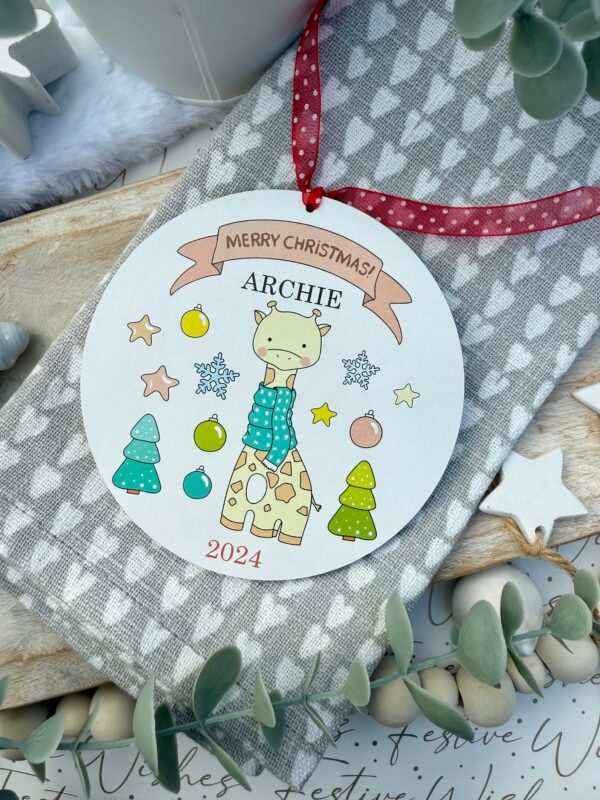 Merry Christmas To You Personalised Christmas Decoration (PR)