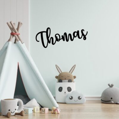 Personalised Wooden Name Sign - Custom Wall Art