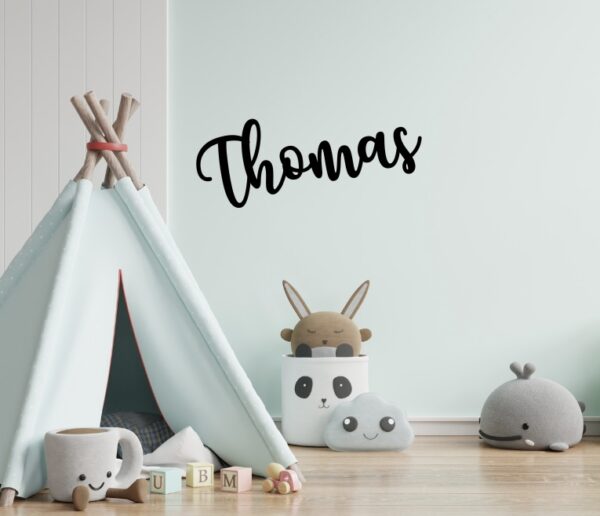 Personalised Wooden Name Sign - Custom Wall Art