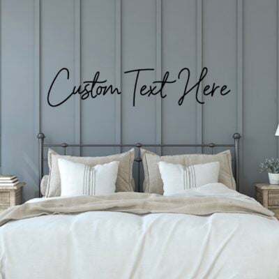 Custom Wall Art SCRIBBLE FONT - Custom Text Sign
