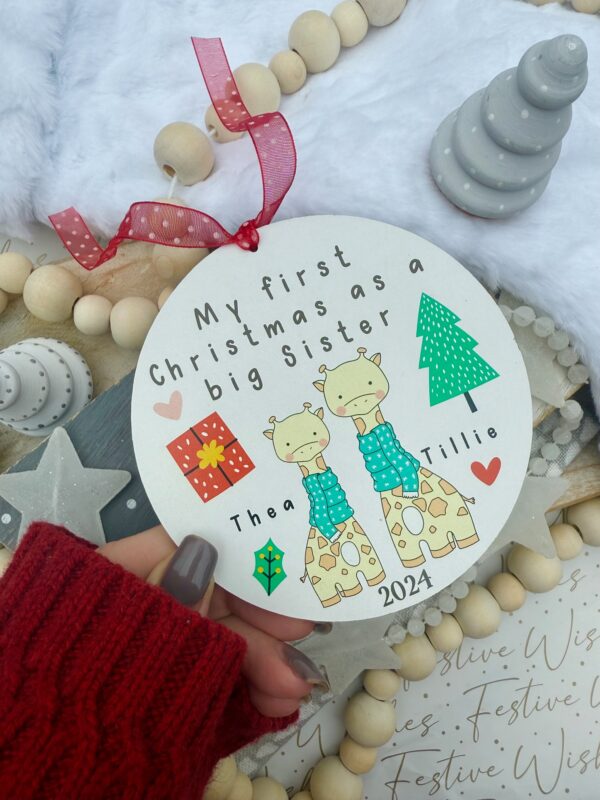 Big Sister My First Christmas With You 2025 (PR)