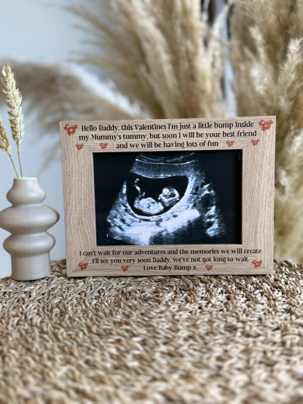 Valentines Scan Photo Frame I Love You Daddy To Be (PR) - Image 6