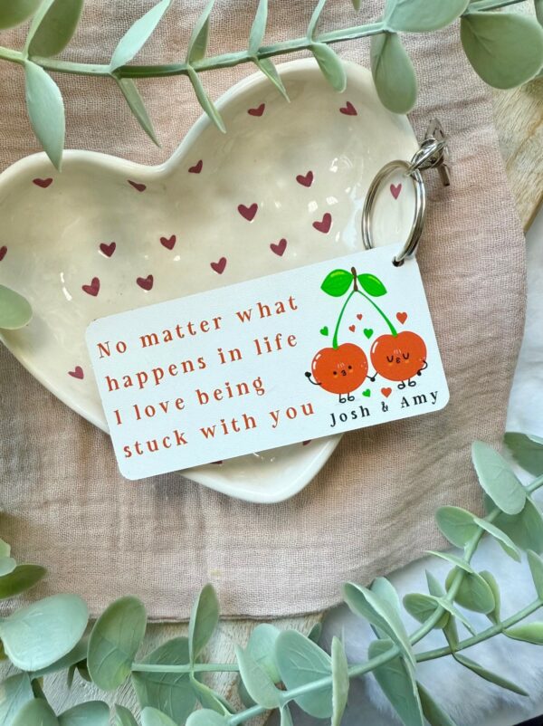 No Matter What Cherry Keyring (PR) - Image 2