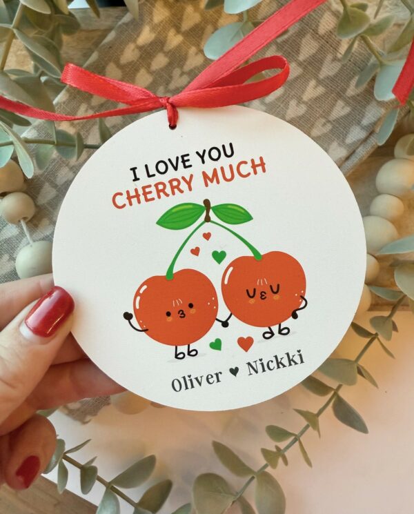 I Love You Cherry Much Sign (PR) - Image 2