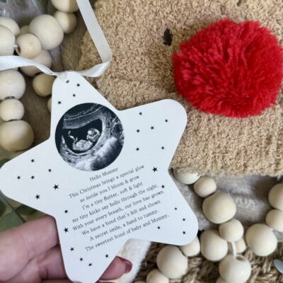 Sweetest Bond Baby & Mummy To Be Scan Photo Decoration (PR) 1