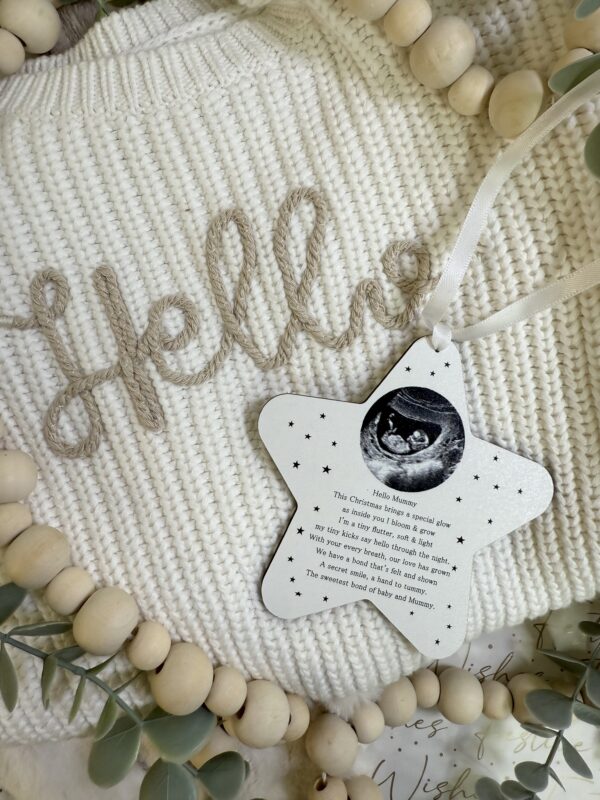 Sweetest Bond Baby & Mummy To Be Scan Photo Decoration (PR) 2