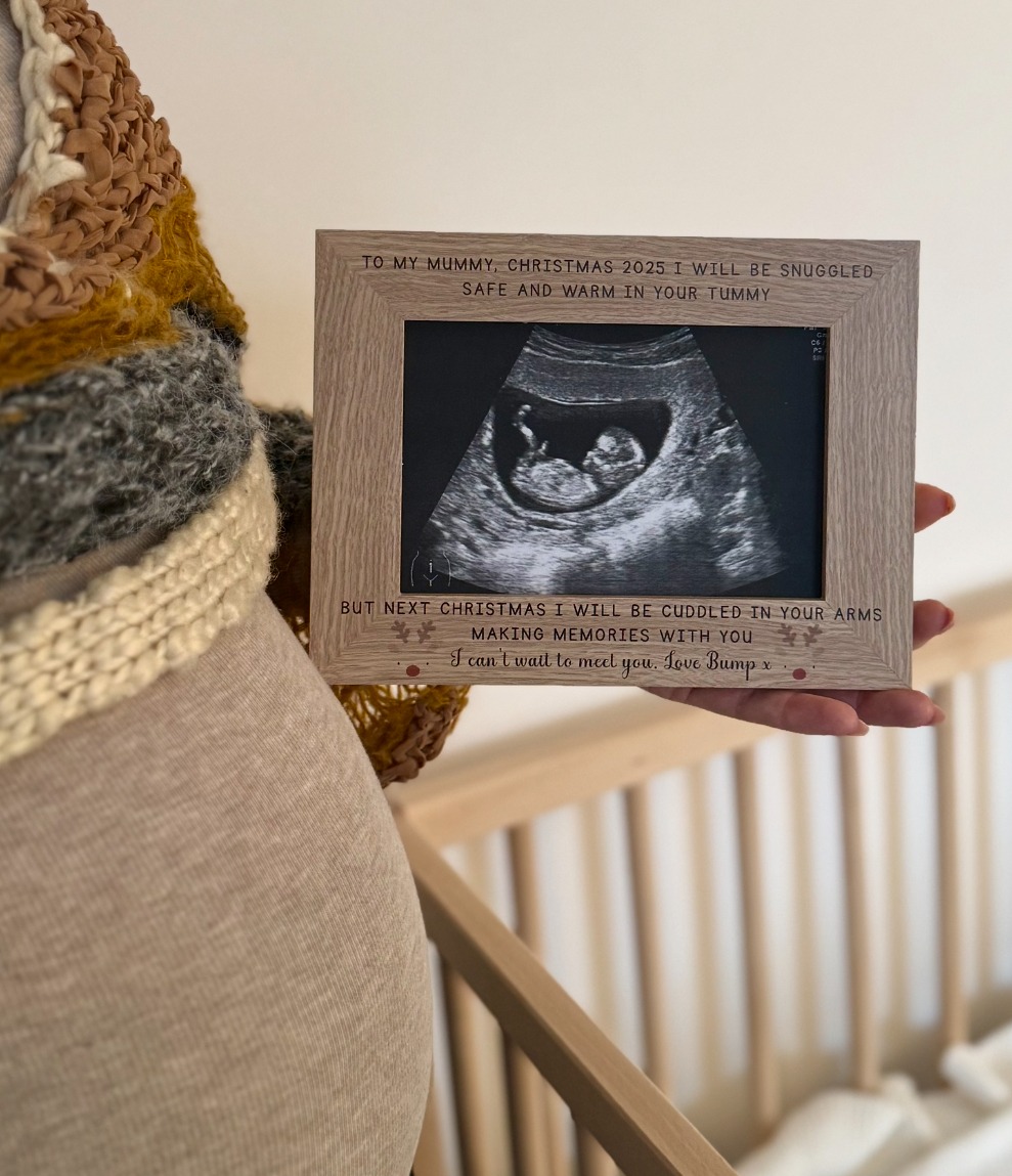 To My Mummy Christmas Reindeer Baby Scan Photo Frame (PR) 7